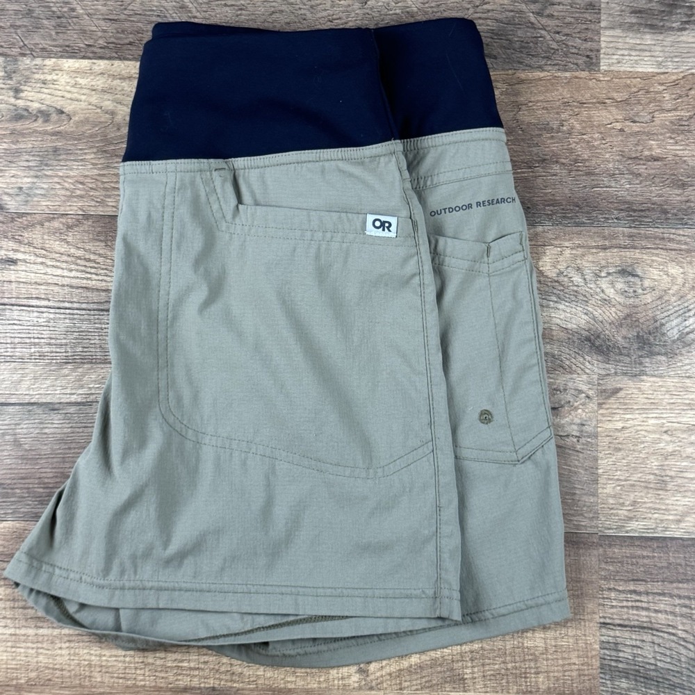 Outdoor Research Womens Ferrosi Shorts Size L Green Hiking Ripstop